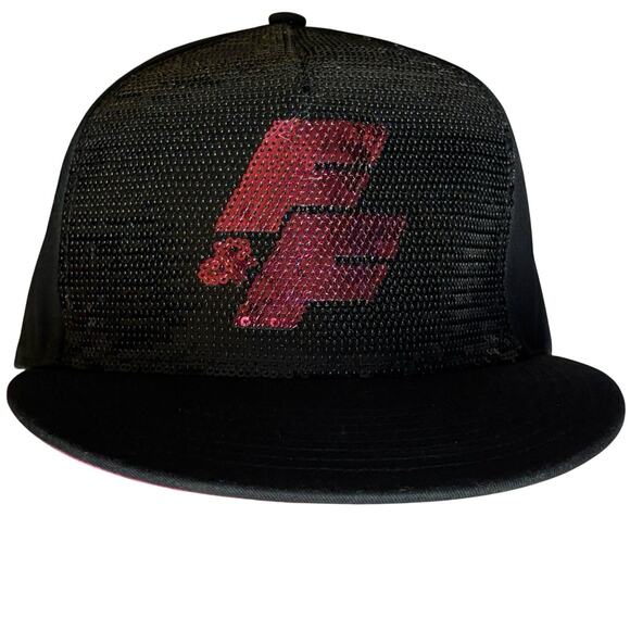 Black & Pink Fast N Furious Hat - Picture 1 of 7